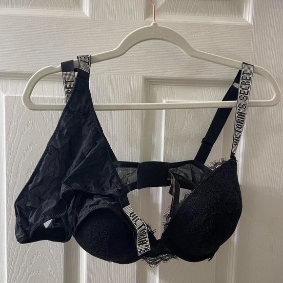 Victoria’s Secret Rhinestone Shine Strap Matching Set